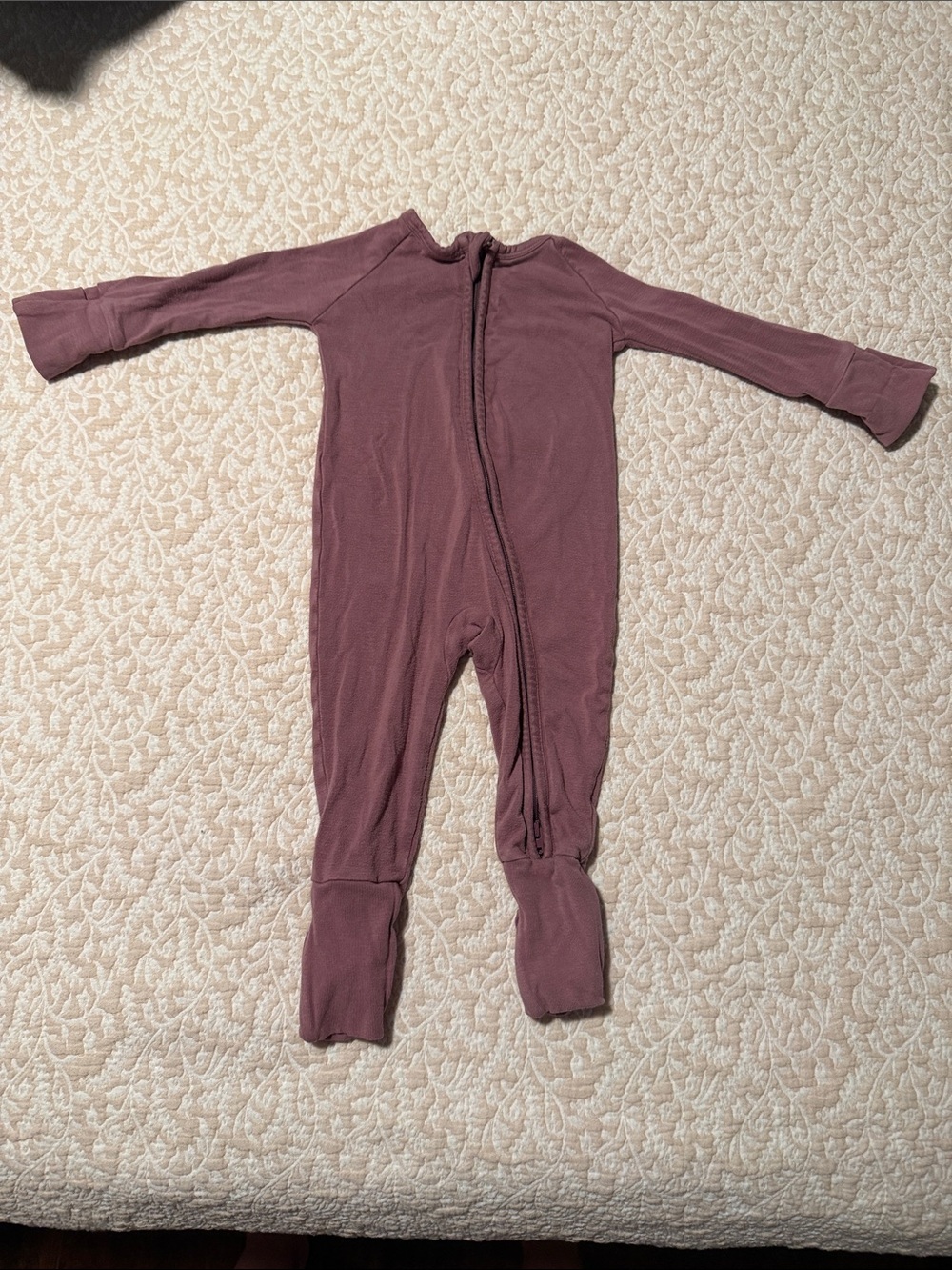 Little sleepies Pajamas Mauve